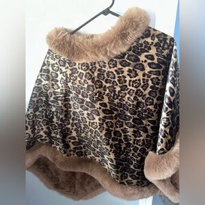 Faux Fur Shawl
